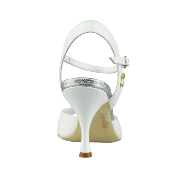 Preview: A1 Perlato Bianco/ ANITA BIANCO PERLATO Heel 7 cm